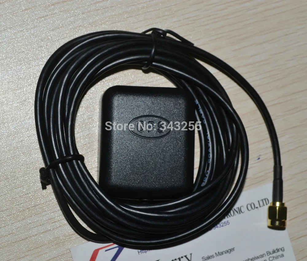 SUQ GPS Antenna with Two Amplification Car DVD Navigation GPS Active Antenna 3m Meters SMA Interface FZ0391