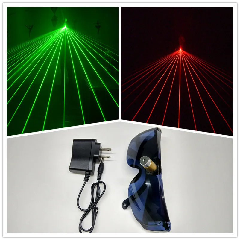 

Wecool new design China factory high quality one laser emit 30 beams of light laser glasses for stage show