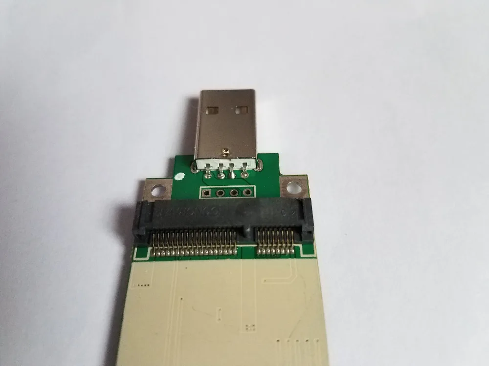 Imagem -06 - Mini Pcie para Usb 2.0 Adaptador Me909s120 Me909u521 Mu709s6 Me909s821 Ec21-v Ec20-a Ec25-a Ec21-a Simcom Sim5360a Mini Adaptador