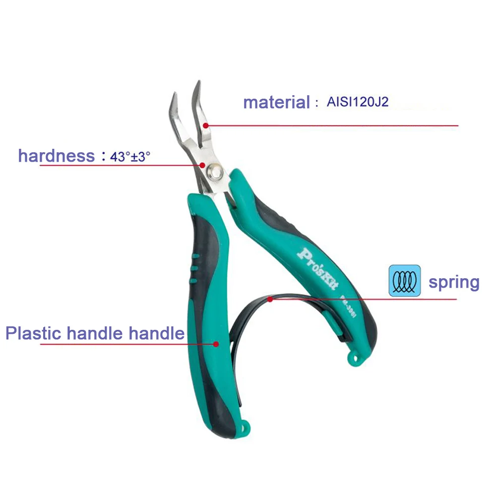 Stainless Steel Without Tooth Bending Pliers 5 \