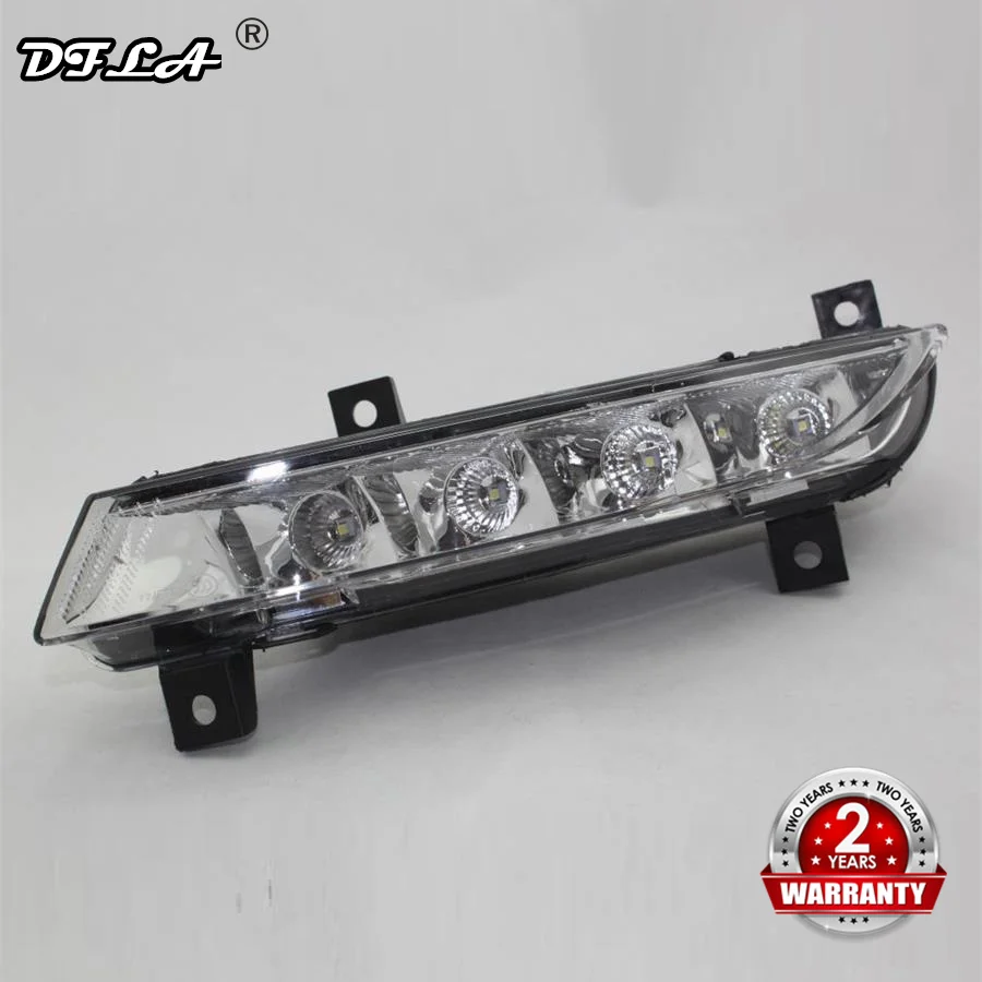Prawe boczne światło LED samochodu dla Skoda Octavia A5 A6 RS 2009 2010 2011 2012 2013 Stylizacja samochodu LED DRL Światła do jazdy dziennej