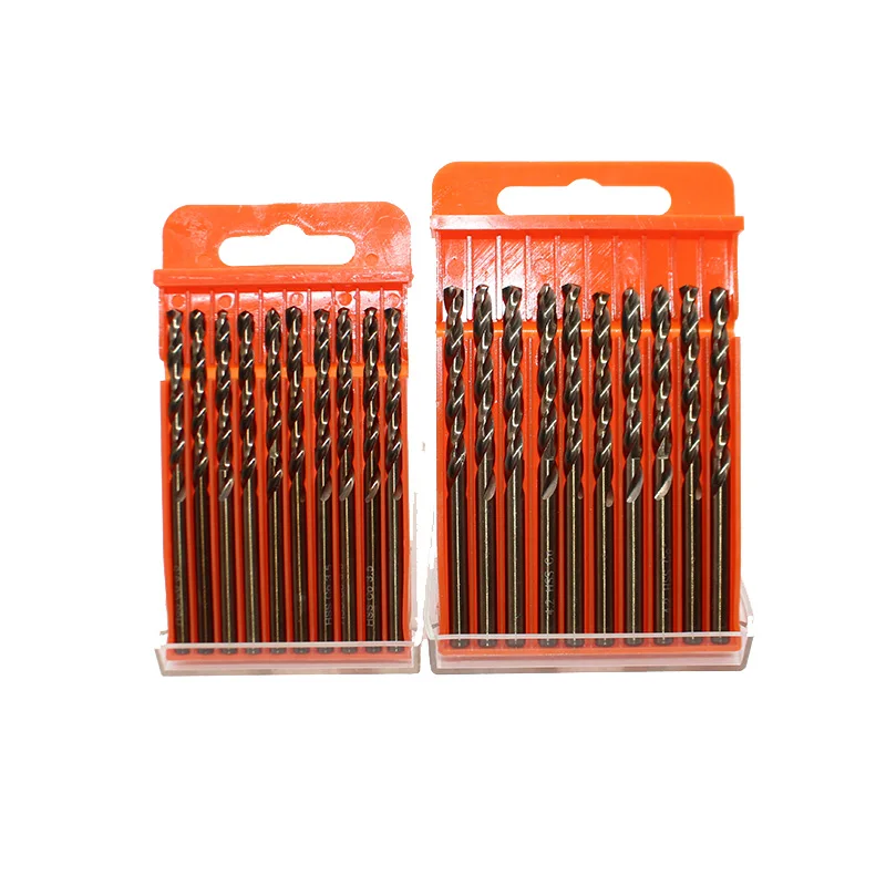 10PCS Drill Bits 0.5mm1.5mm 2.5mm 3.5mm 4.0mm M35 HSS-CO Cobalt HSS Twist Drill Bit For Stainless Steel