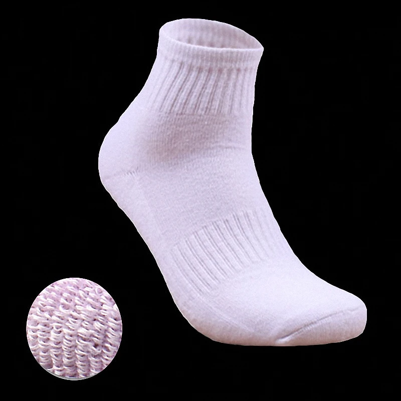 

10PCS=5 pairs 39-42 thick cotton towel men socks sox bottom cotton socks spring winter terry socks deodorant