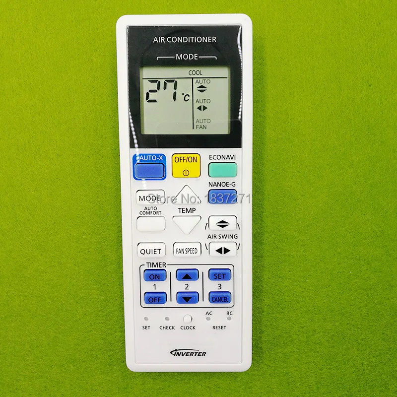 

Remote Control For Panasonic CS-S9RKV CS-S12RKV CS-S18RKV CS-S24RKV CS-S28RKV Air Conditioner