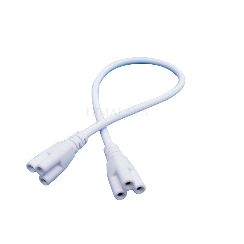 

Toika Free DHL 200pcs/lot 30mm 3Pin T5 LED Tube Connector led Lamp 2 ends wire cable Extend Cable White Color