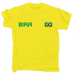 Brasil Supporter Brazil Brazilian Fan Flag Games Sporter Men'S Footballer Legend Soccers New 2019 Print T Shirt Men Hot Brand