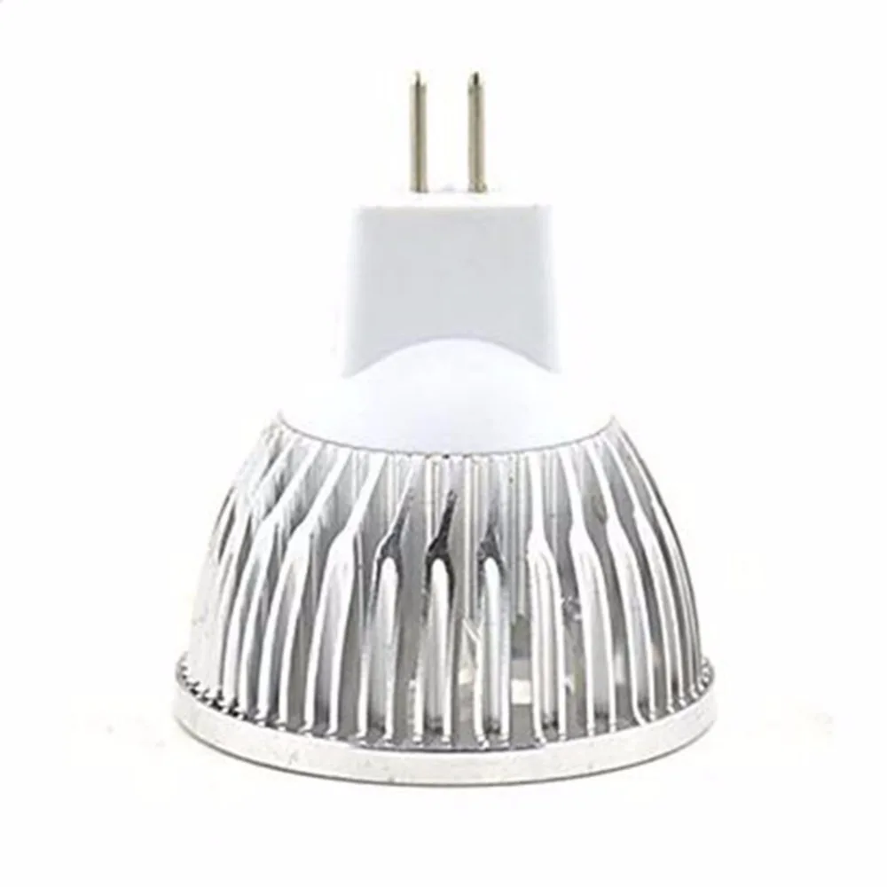 12V LED Bulb MR16 Spotlight 3W 4W 5W High Power LED Downlight Light Warm/Cool White LED Lamp 10pcs/Lot