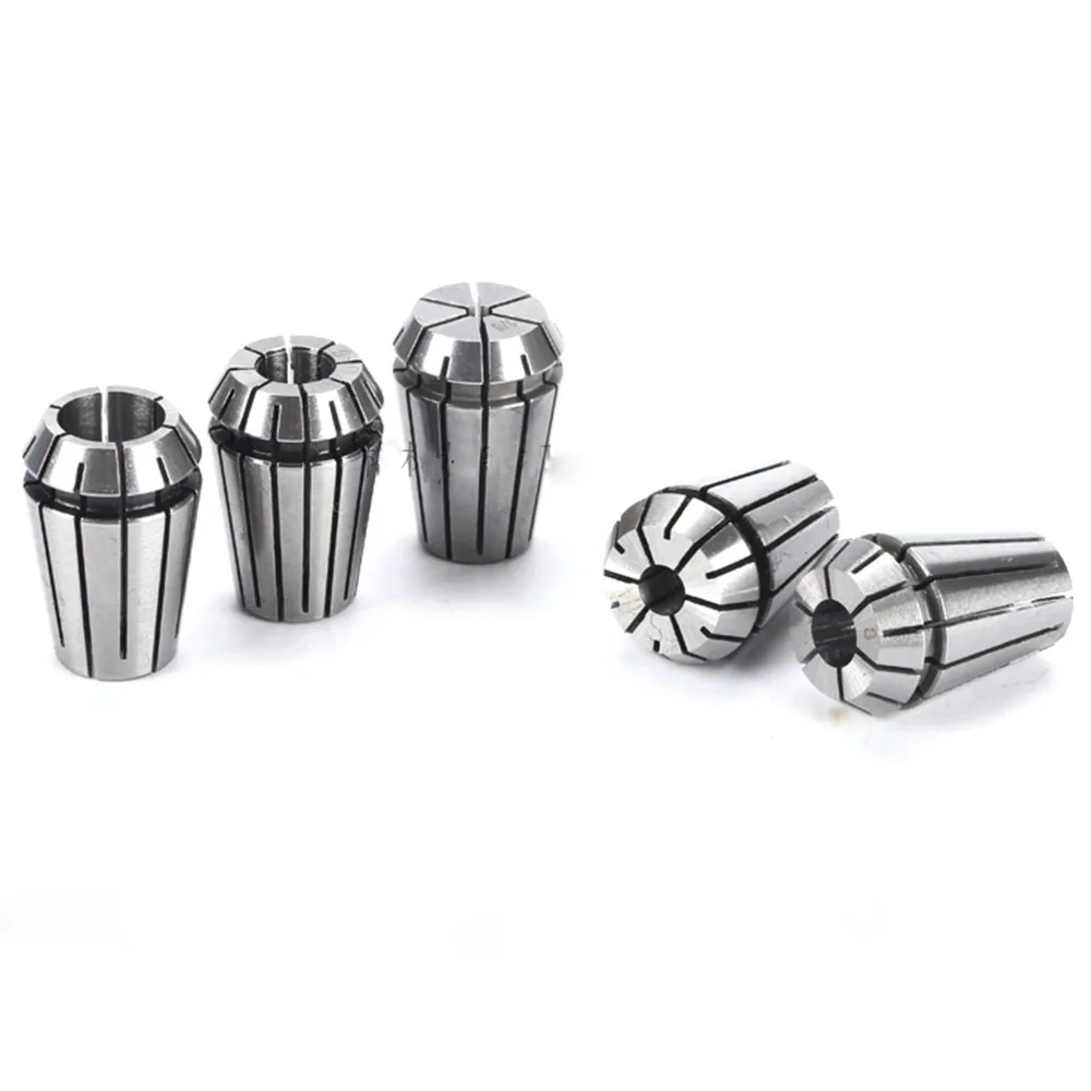 

Set 10pcs 1/2/3/4/5/6/7/8/9/10mm Clamp Diameter ER16 Precision Spring Chuck Collect CNC Engraving Spindle Motor Tool