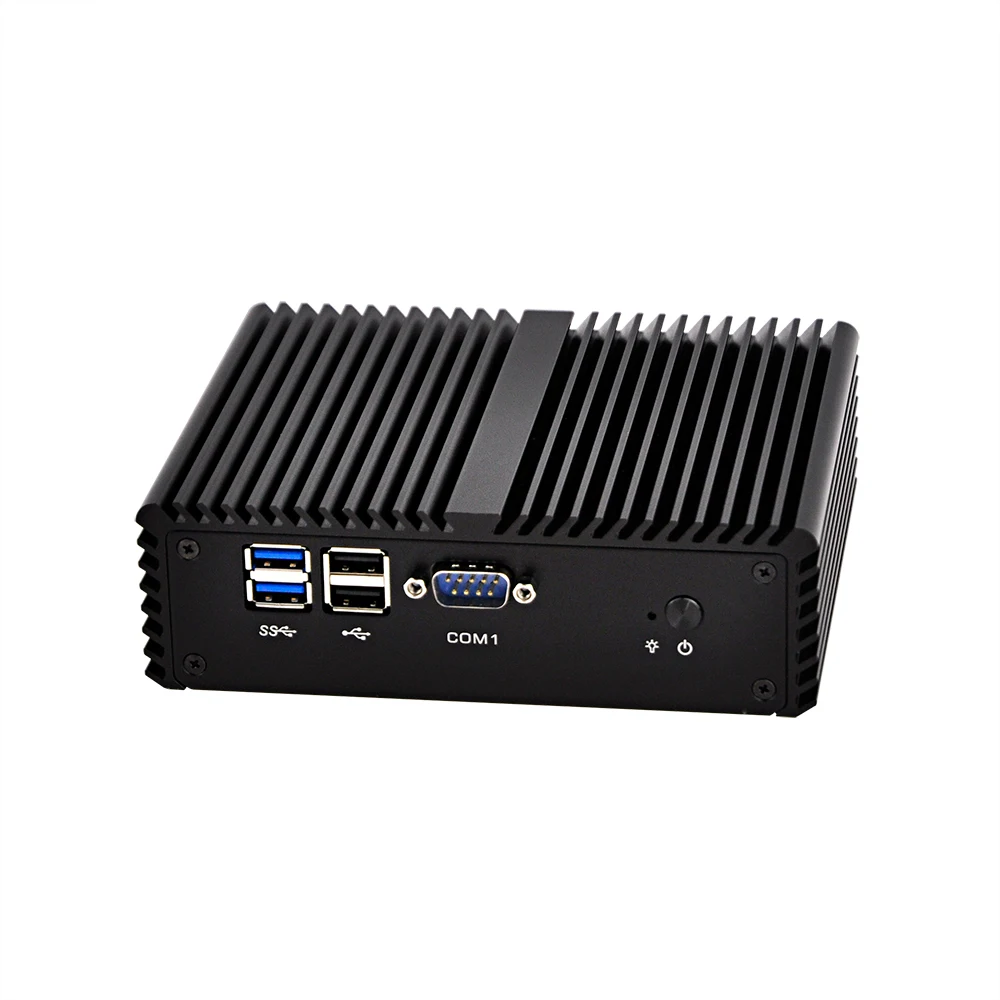 Aes Ni 4 RS232 X86 Ubuntu Linux Mini Computer Pc, Q400P.Firewall Router Os, Ventilatorloze, Dual Lan Gateway Pc