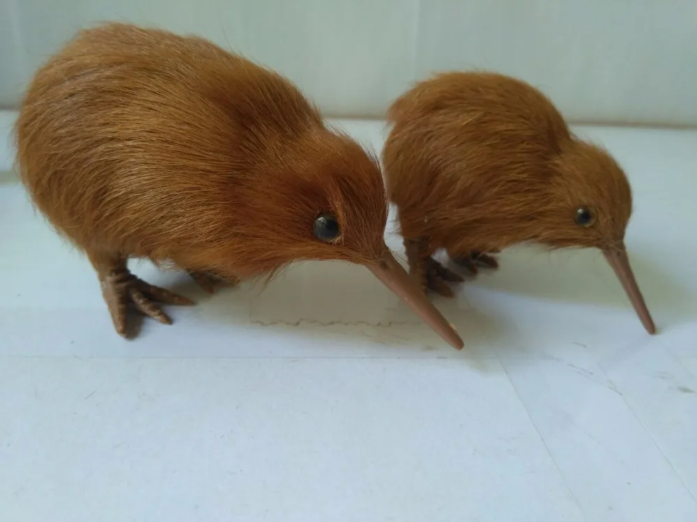 polyethylene&furs kiwi model simulation kiwi bird handicraft home garden decoration gift d2037