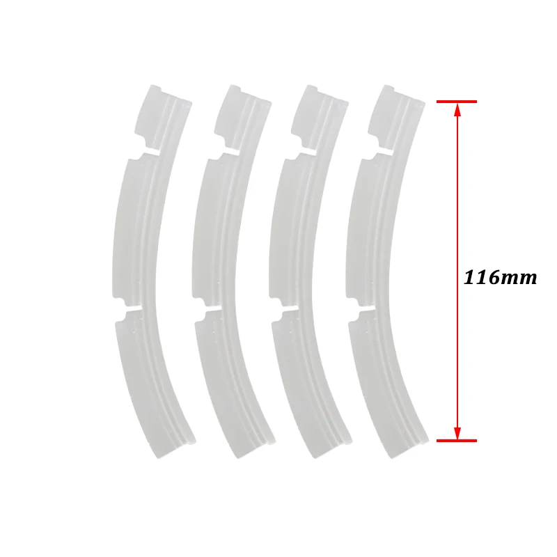 4PCS/1Set Silicone Blades for Neato Combo Brush XV-21 XV-11 XV-12 XV-14 XV-15 Animal Version Vacuum Cleaner Replacement Parts