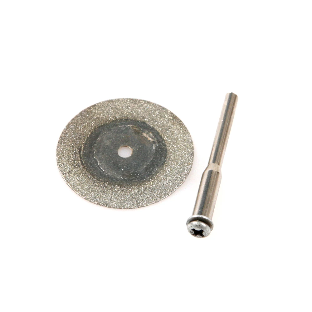 10x 25mmカッティングディスク,ドレメルアクセサリー用ロータリーツール,10個のディスク