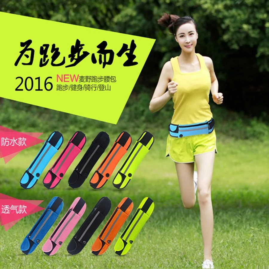 

New Fashion 2016 Waist bag Casual Waist Pack Women bag Waterproof Bags Purse Mobile Phone Case for men women pocket