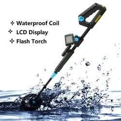 all-sun TS20B Waterproof Metal Detector Portable Adjustable Length for Kid Underground Gold Hunter Toy  Children Beach Searching