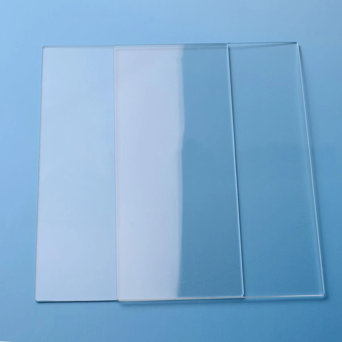 2pcs 155mm*225mm*3mm Generic Acrylic Transparent Cutting Plates For Big Shot