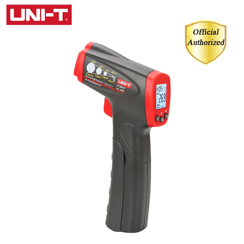 UNI-T UT300S Digital Handheld Infrared Thermometer Industrial Non-contact Thermometer Digital Temperature Measurement Device