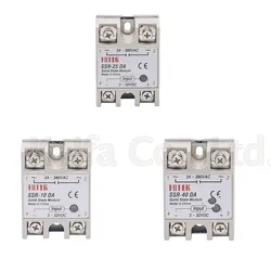 SSR -10DA 25DA 40DA DC control AC SSR white shell Single phase Solid state relay