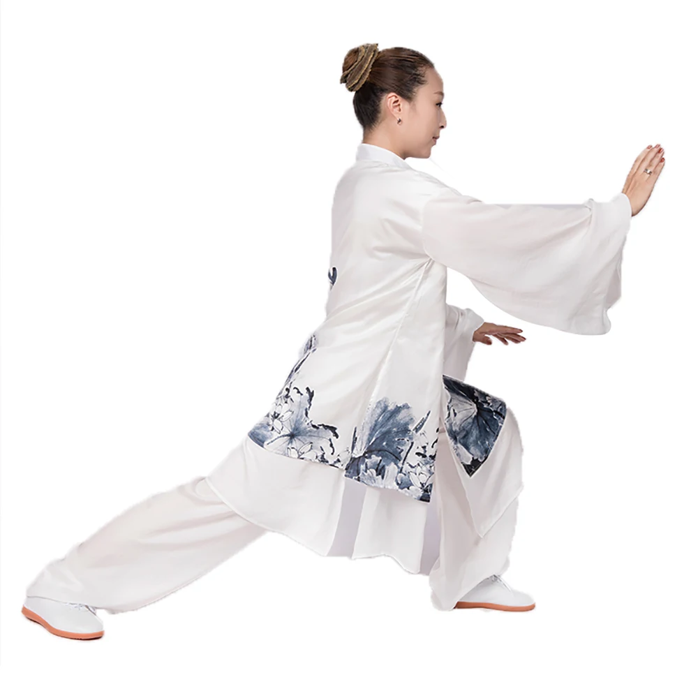 Yi wu tang Tai chi suit and Kung fu shirt Martial arts chinese clothes for men and women Wushu Taiji clothing