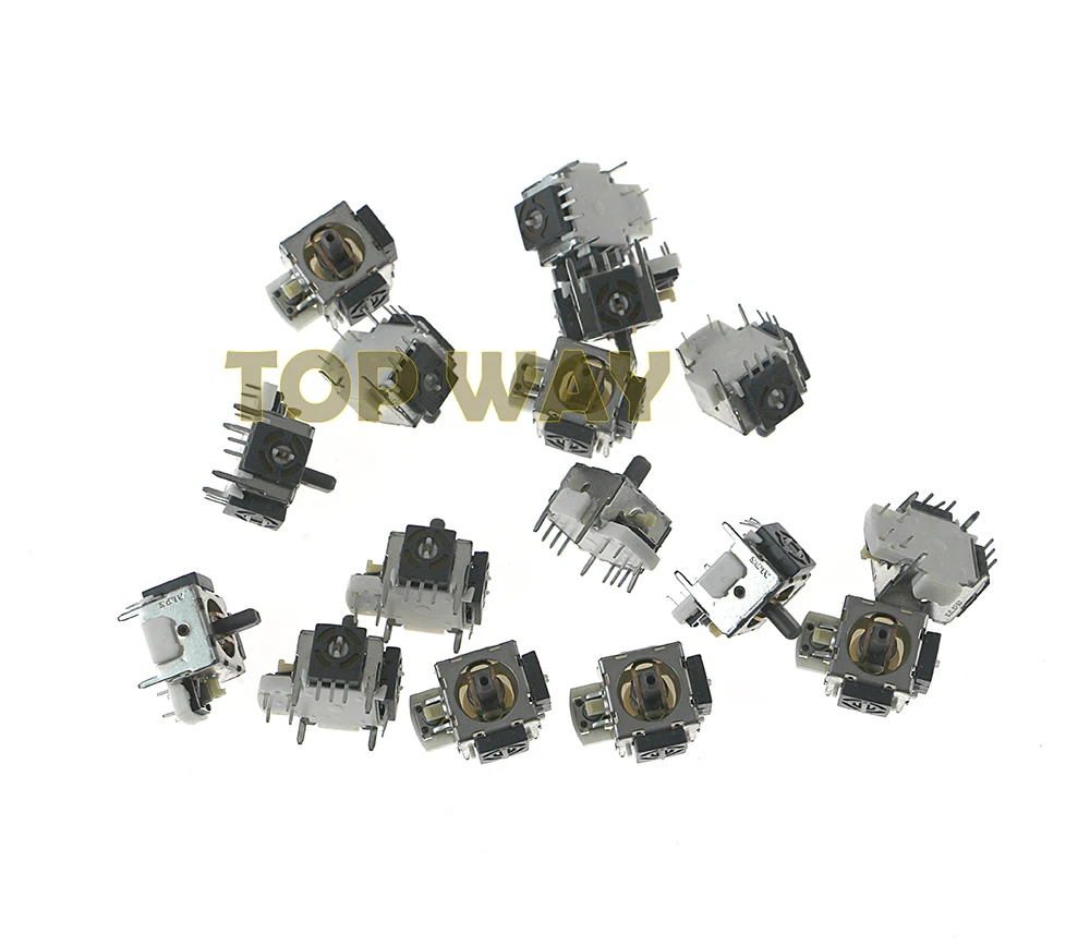 OEM stik jempol Analog 3D, bagian perbaikan potensiometer Sensor untuk Xbox 150 PS2 ALPS Controller Joystick 360 buah