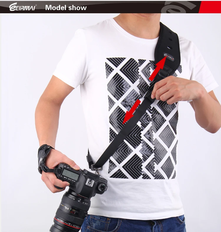패션 퀵 릴리스 다채로운 카메라 스트랩 사진 스튜디오