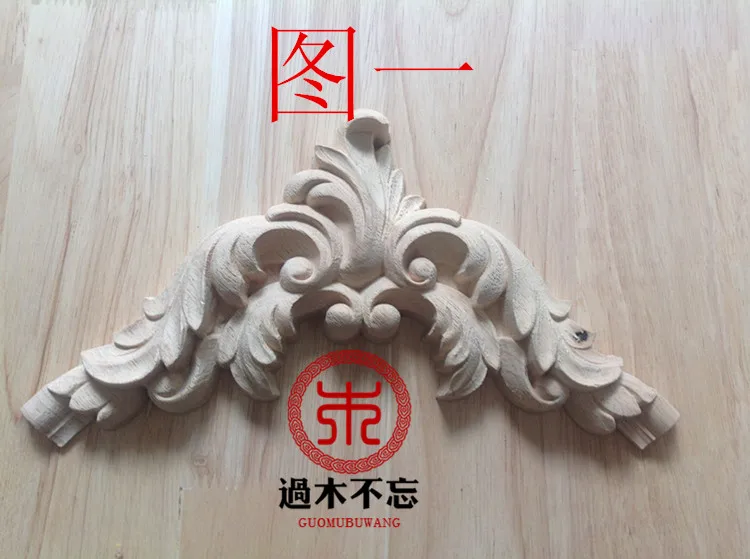 Do not forget to log Dongyang woodcarving decoration furniture door window trim central wiring closet wall corner connection