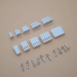 10 SetS KF2510 Kits Connector2.54mm Pitch 2/3/4/5/6/7/8/9/10P Straigh Pin Header+Housing+Crimp 2510