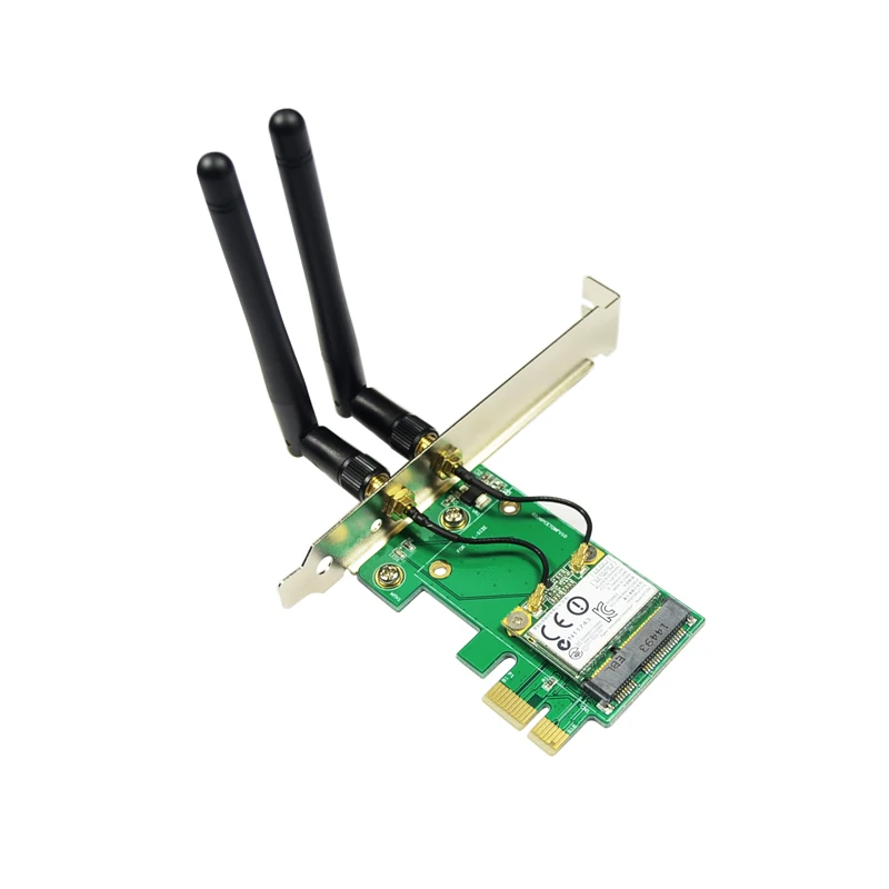 Mini pci-express 150 Mbps WiFi + Bluetooth bezprzewodowa karta dla komputerów stacjonarnych 802.11b/g/n sieci