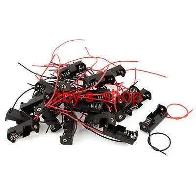20 × أسود 2-السلكية 1x12V 23A MN21 MS21 بطارية حالة حامل الصندوق