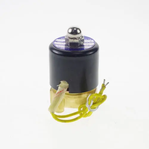 110VAC Methane Gas Fuel Propane 2 Ways NC Solenoid Valve 1/4