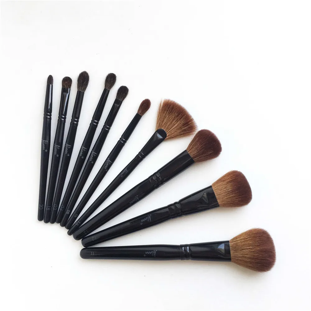 Ailinmi WG-SERIES BRUSH 03 04 06 11 12 13 15 16 18 19 20 -Professional Face & Eye Powder Blush Shadow Crease Fan Makeup Brushes