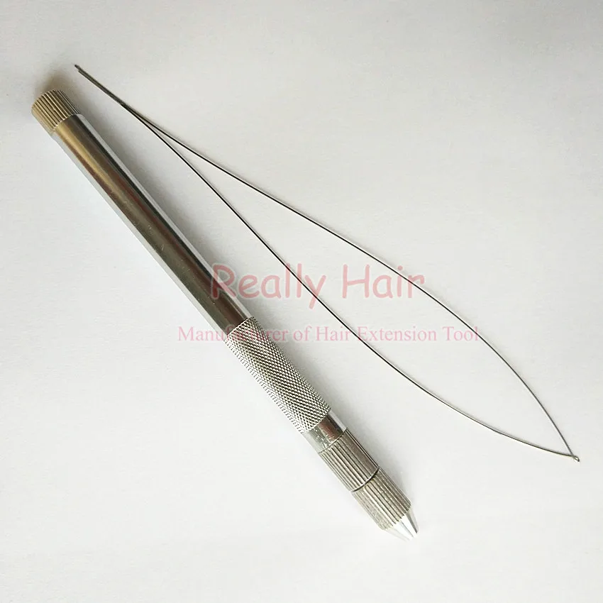 

4 pcs wholesale ventilation loop needles for lace wig,crochet weaving needles for micro loop hair extension