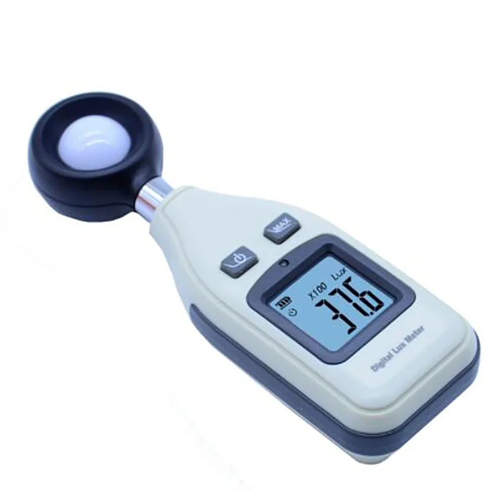 

Digital Light Lux Meter Range: 0-200,000 Lux GM1010 Portable Digital Lux meter Illuminance Meter Measure Light Gauge Tester