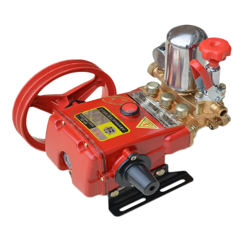 26 type three cylinder electric high pressure pump agricultural spray machine pump head spray pump 12-22L/min