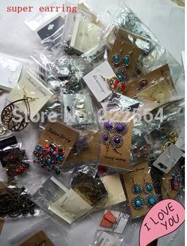 

freeshipping! new arrival ,Korean Fashion Earrings 500 pcs a mixed bag mixed lot, 500pair/lot