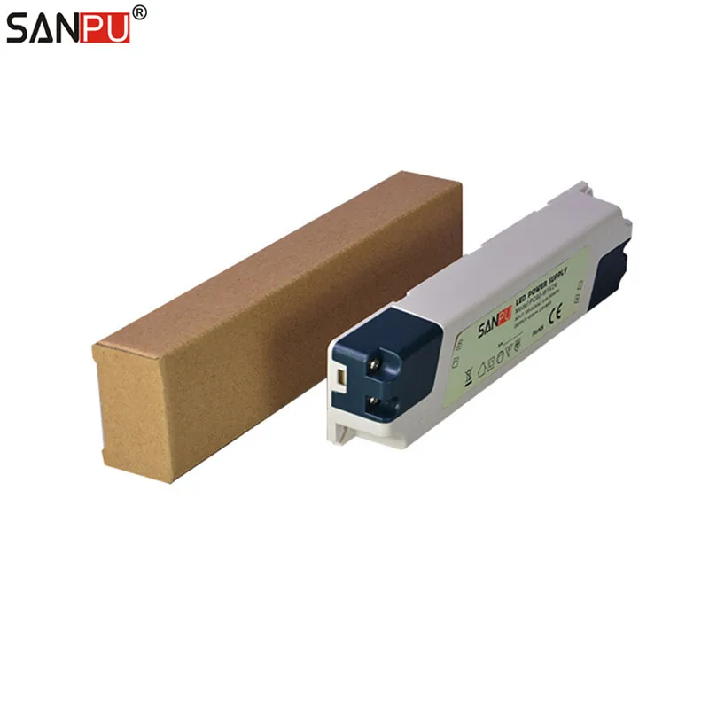 

SANPU SMPS 24 v LED Power Supply 60w Constant Voltage Switching Driver 220v 110v ac/dc Lighting Transformer IP44 Indoor Plastic