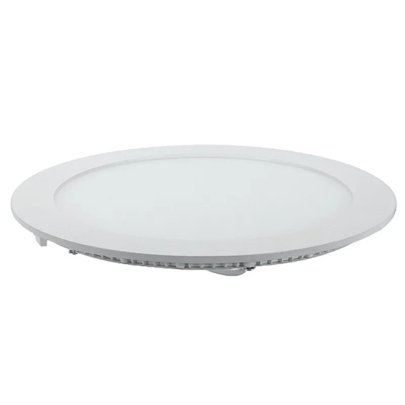 

5pcs 15W Round Natural White LED Panel light Round Ultra thin SMD 2835 Power Driver 85-265V Recessed Ceiling Panel Lights
