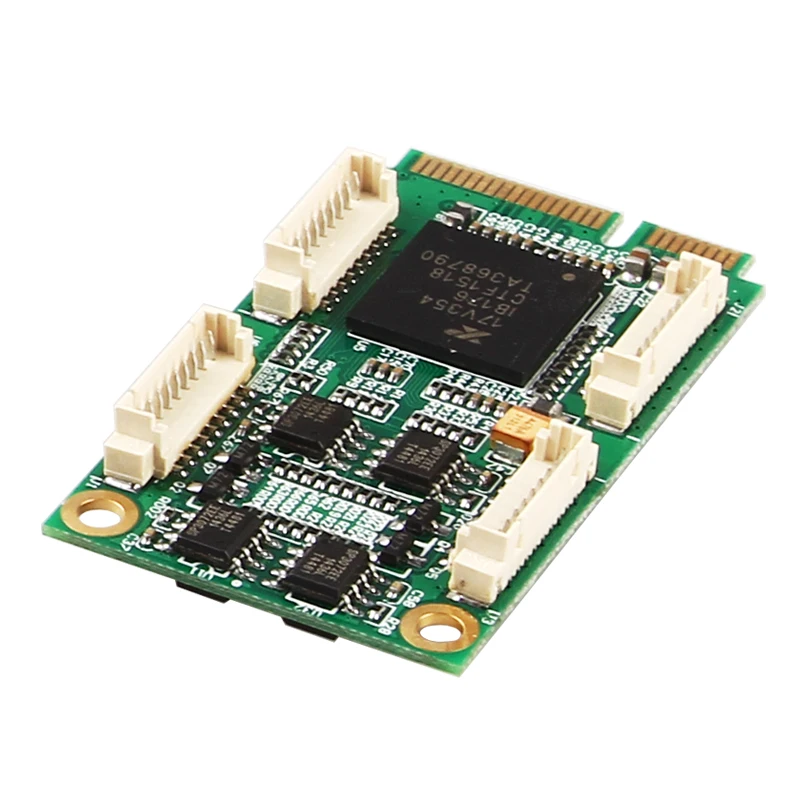 High Speed Mini PCI-Express Turn 4 Ports RS422 RS485 Industrial Serial Port Card