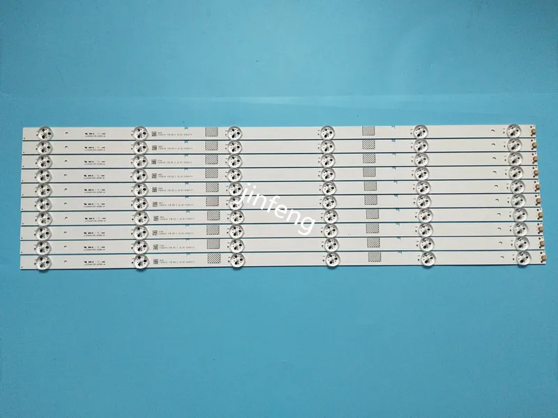 

New Kit 5set=10 PCS 6LED 595mm LED backlight strip for LED32N2000 LED32EC350A JL.D32061330-003BS-M JL.D32061330-003BS-W