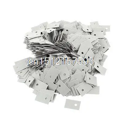 1000 x Silicone Thermal Heatsink Insulator Pads 13X19mm for TO-220 Transistor