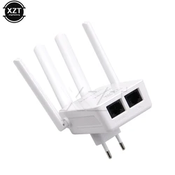 Mini ripetitore WiFi/router/punto di accesso Range Extender Wi-Fi con 4 antenne esterne Protezione WPS Router wifi con spina UE/USA