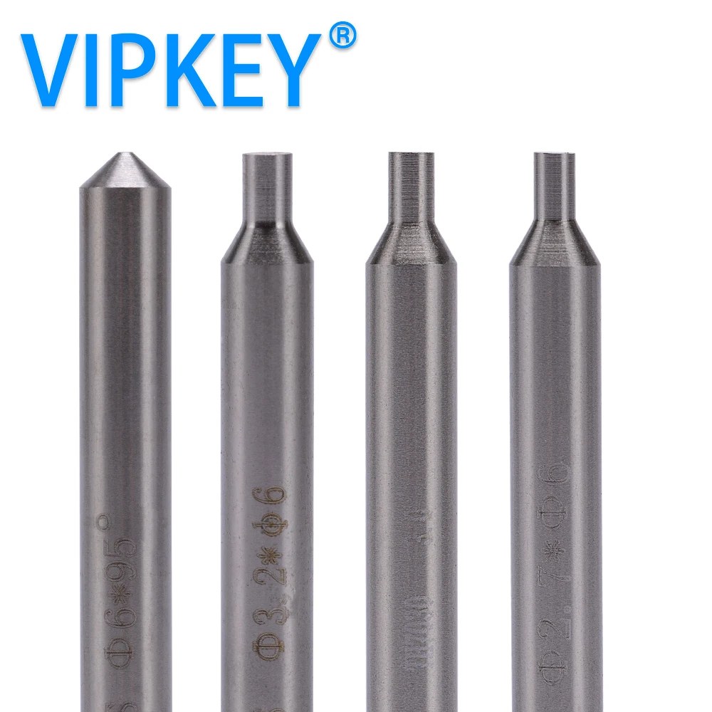 Macchina chiave verticale perni di guida attrezzo del fabbro 1.0 1.5 2.0 2.2 2.5 2.7 3.0 3.2 4.0 5.0 80 90 100 drill bit per la fresatura macchina