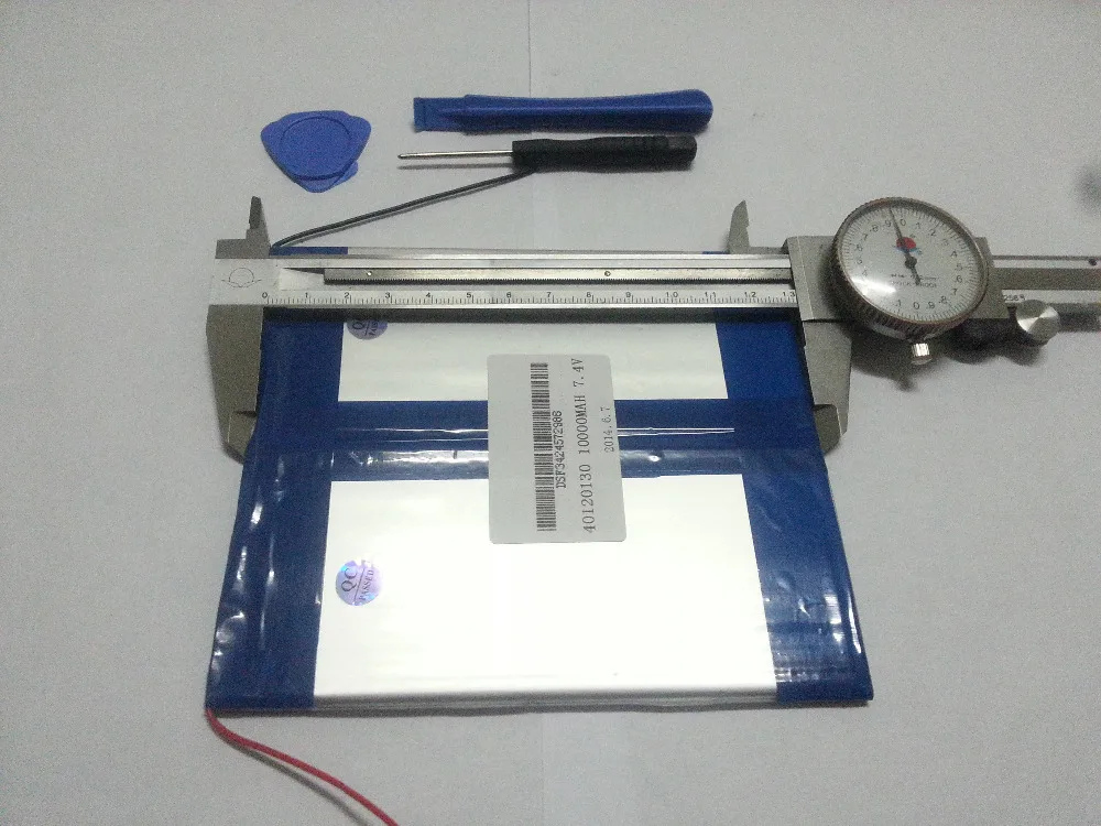 7.4 فولت، 10000 مللي أمبير، [ 40120130 ] PLIB (بطارية ليثيوم أيون بوليمر/خلية) كمبيوتر لوحي بطارية ليثيوم أيون