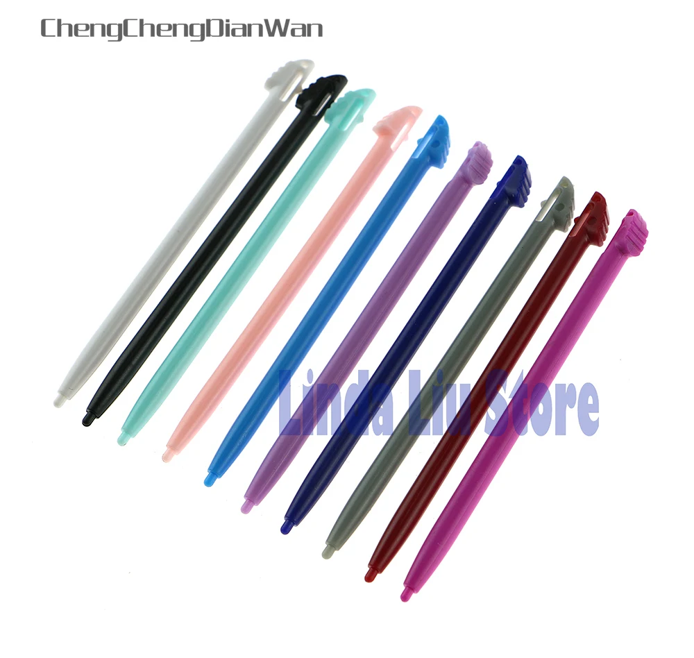 

ChengChengDianWan 300pcs/lot high quality Multi-Color Plastic Touch Screen Pen Stylus Set for 3DS XL LL