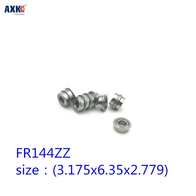 

Rodamientos 20pcs Free Shipping High Quality Fr144zz Fr1442z (3.175x6.35x2.779) Bearing 1/8" X 1/4" 7/64" Inch Flanged Ball