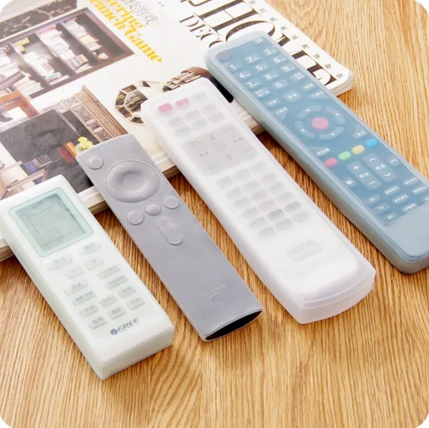 Silicone Remote Control Protector Case, Cover for TV Air Condition Remote Control, Anti-Dust, Waterproof Pouch, 1Pc