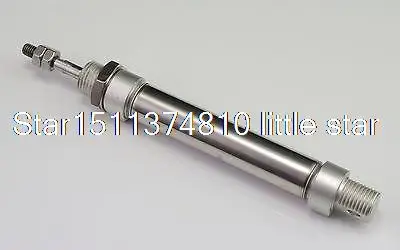 

AIRTAC, мини-воздушный цилиндр, MSA25-100S-CM, односторонний, круглый тип