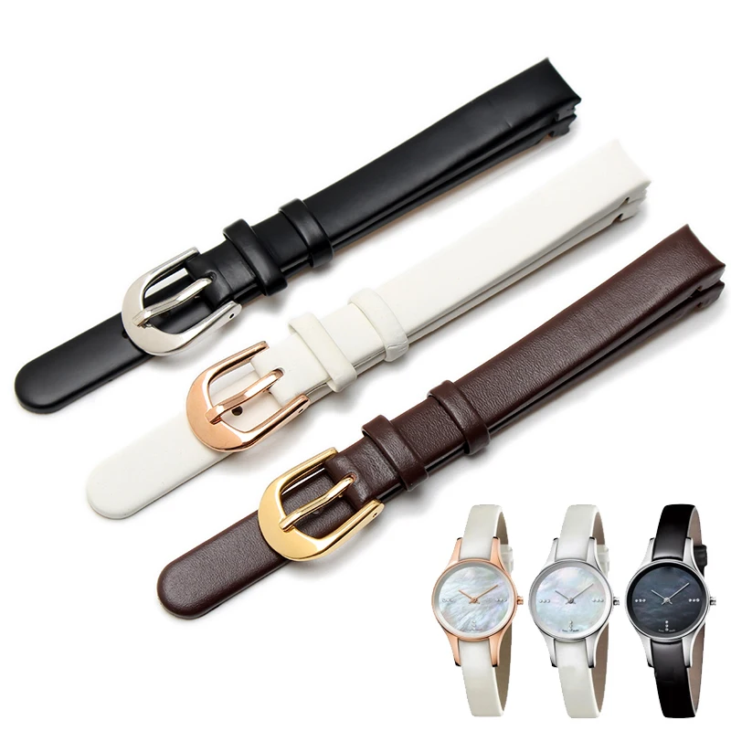 10MM High Quality Genuine Leather Watchband For Watch Strap Band K43231/K43232 K4323130 K4323209 Patent leather Watch Band