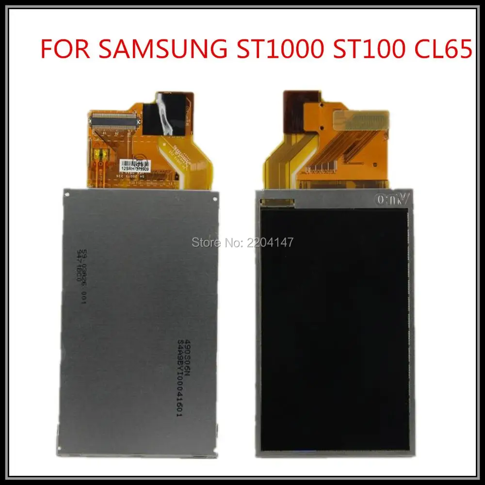 شاشة عرض LCD جديدة لكاميرا سامسونج ST1000 CL65 ST100 + اللمس (شحن مجاني + رمز التتبع)