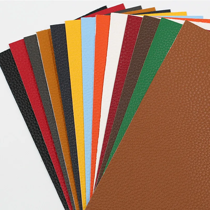 Self-Adhesive Leather Patches for Clothing Repairing, PU Fabric, Big Stickr Patches, 12 Colors, 20cm * 10cm, No Ironing