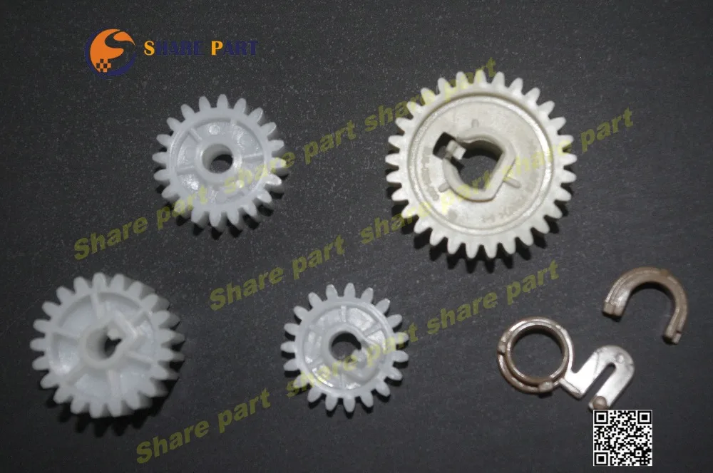 2SET X Replacement gear kit Q5956-67940 RU5-0331-000 RU5-0377 RU5-0378 RU5-0379 For HP2400 2410 2420 2430